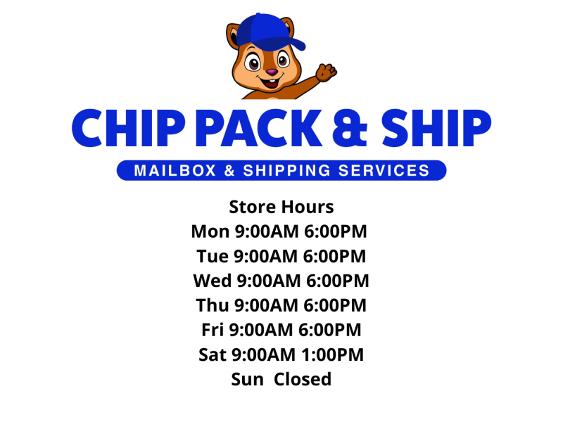 Chip Pack and Ship