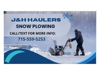 J & H Haulers Snow Plowing